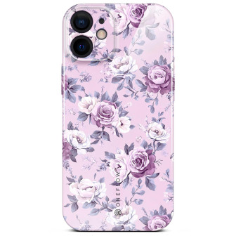 ONEFLOW Flower Cover iPhone 12 Blumen Muster – Lavender Dream ONEFLOW Flower Cover iPhone 12 Blumen Muster – Lavender Dream