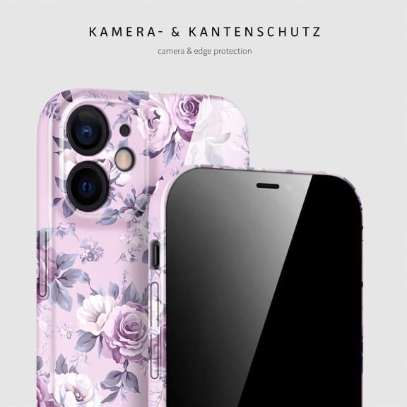 ONEFLOW Flower Cover iPhone 12 Blumen Muster – Weiteres Produktbild 2 ONEFLOW Flower Cover iPhone 12 Blumen Muster – Weiteres Produktbild 2
