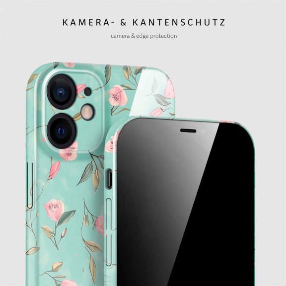 ONEFLOW Flower Cover iPhone 12 Blumen Muster – Weiteres Produktbild 2 ONEFLOW Flower Cover iPhone 12 Blumen Muster – Weiteres Produktbild 2