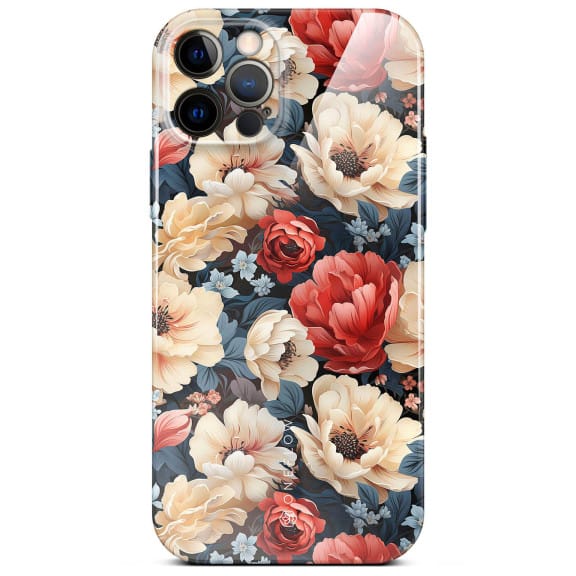 ONEFLOW Flower Cover iPhone 12 Pro Blumen Muster – Weiteres Produktbild 1 ONEFLOW Flower Cover iPhone 12 Pro Blumen Muster – Weiteres Produktbild 1