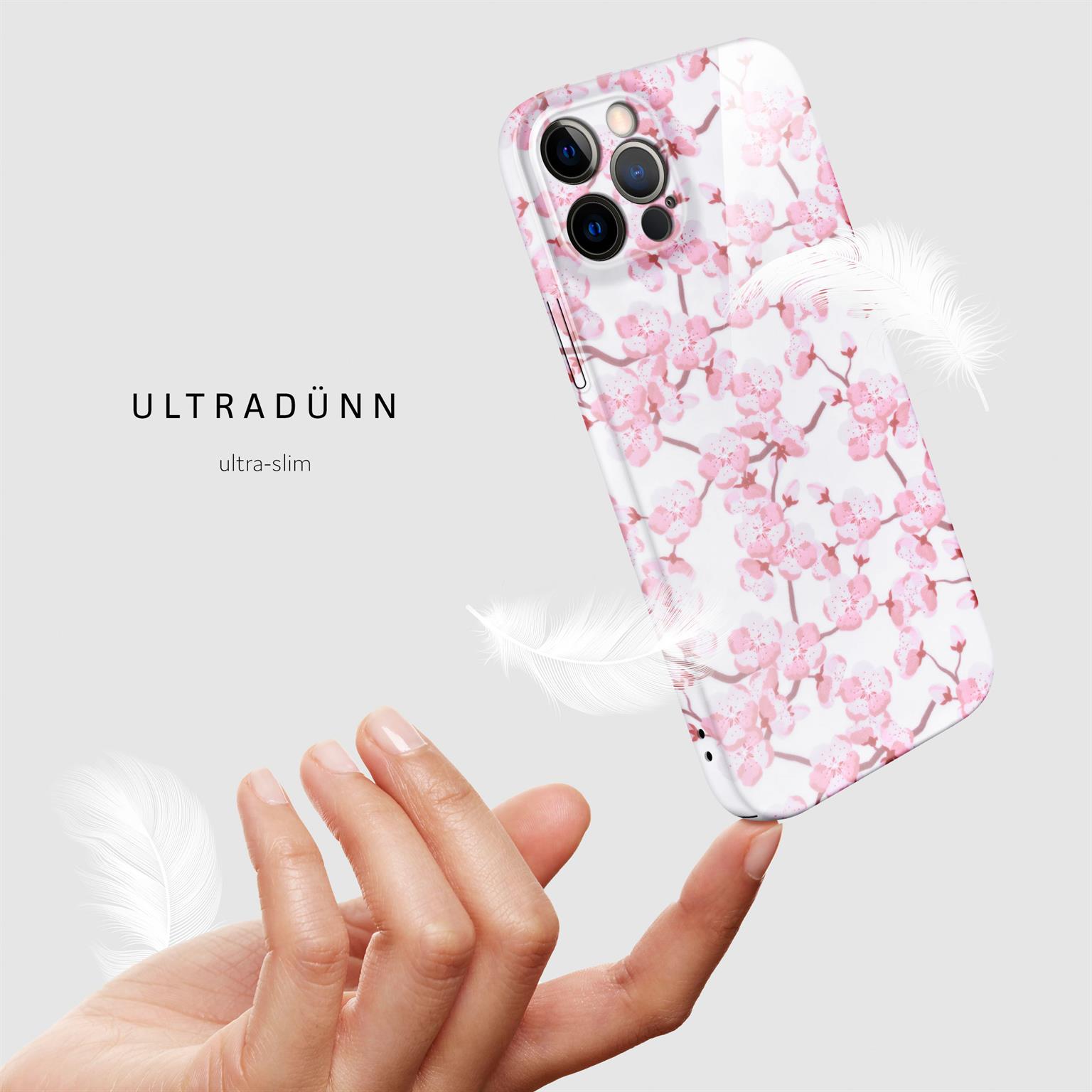 ONEFLOW Flower Cover iPhone 12 Pro Blumen Muster – Weiteres Produktbild 5 ONEFLOW Flower Cover iPhone 12 Pro Blumen Muster – Weiteres Produktbild 5