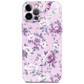 ONEFLOW Flower Cover iPhone 12 Pro Blumen Muster – Lavender Dream ONEFLOW Flower Cover iPhone 12 Pro Blumen Muster – Lavender Dream