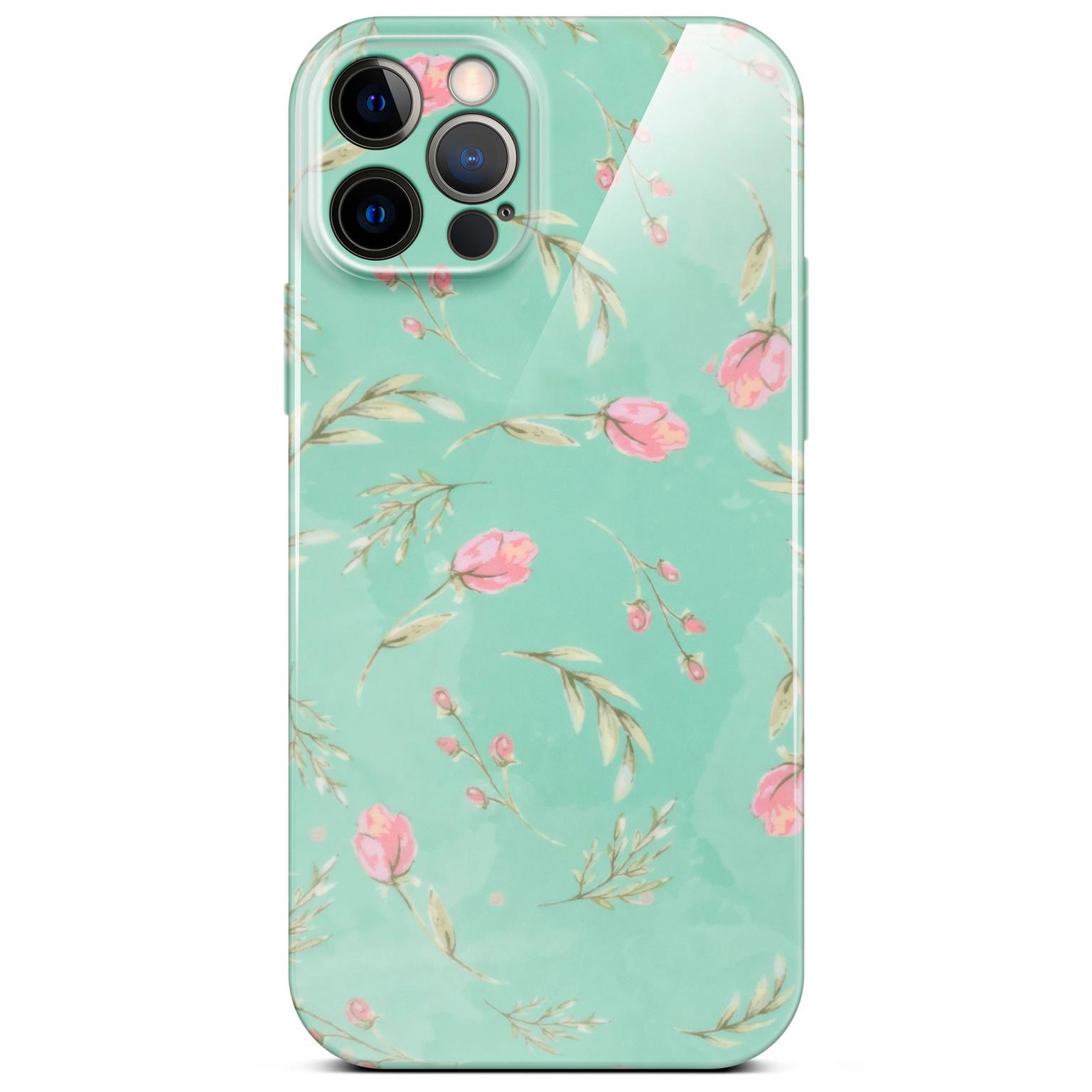 ONEFLOW Flower Cover iPhone 12 Pro Blumen Muster – Weiteres Produktbild 1 ONEFLOW Flower Cover iPhone 12 Pro Blumen Muster – Weiteres Produktbild 1
