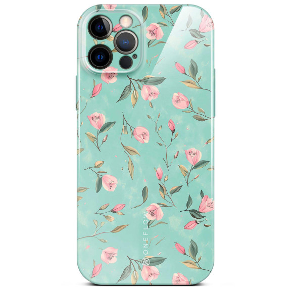 ONEFLOW Flower Cover iPhone 12 Pro Blumen Muster – Weiteres Produktbild 1 ONEFLOW Flower Cover iPhone 12 Pro Blumen Muster – Weiteres Produktbild 1