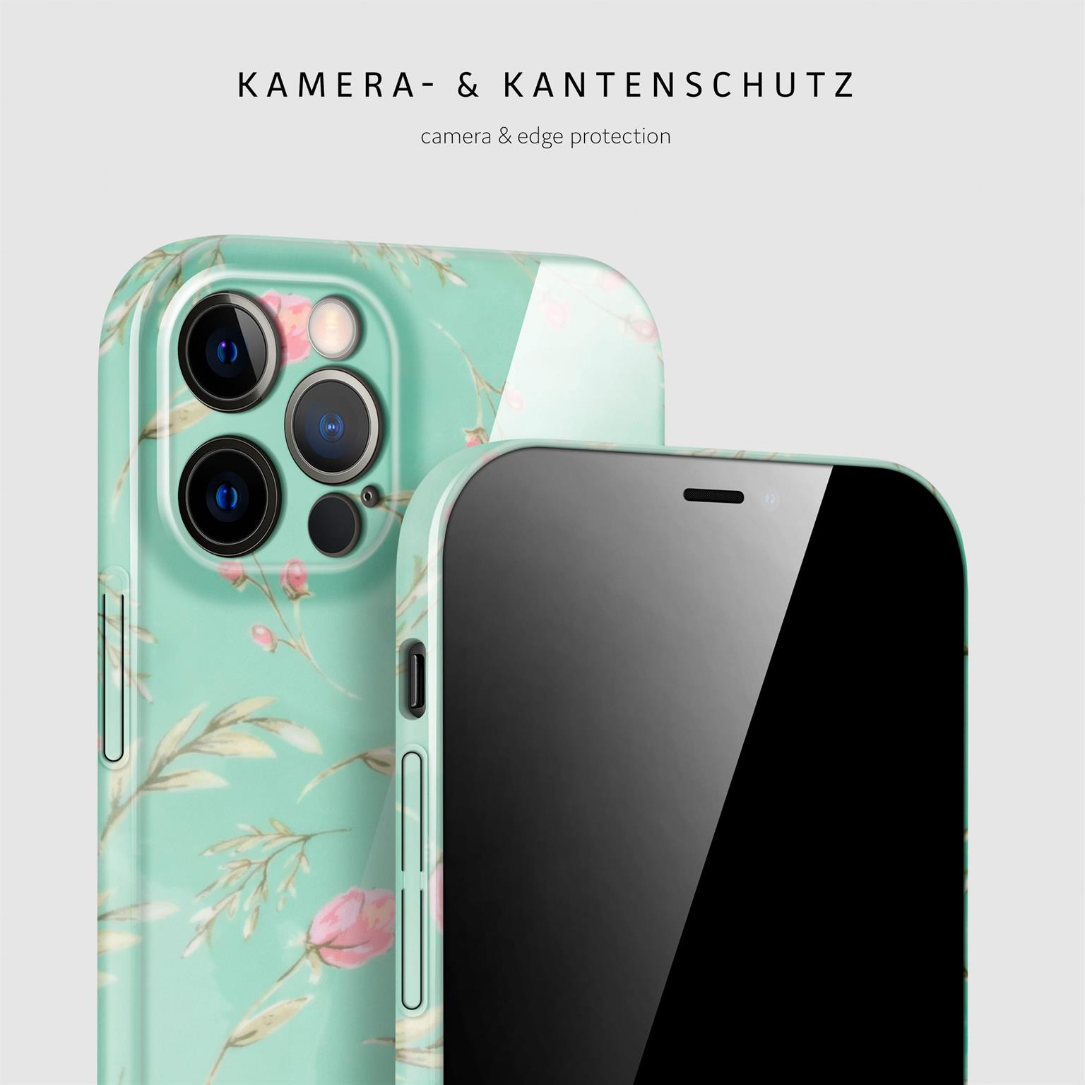 ONEFLOW Flower Cover iPhone 12 Pro Blumen Muster – Weiteres Produktbild 2 ONEFLOW Flower Cover iPhone 12 Pro Blumen Muster – Weiteres Produktbild 2