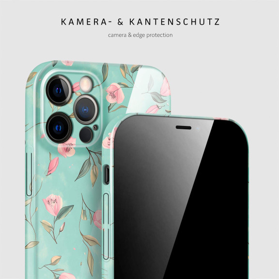 ONEFLOW Flower Cover iPhone 12 Pro Blumen Muster – Weiteres Produktbild 2 ONEFLOW Flower Cover iPhone 12 Pro Blumen Muster – Weiteres Produktbild 2