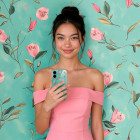 ONEFLOW Flower Cover iPhone 12 Pro Blumen Muster – Produktbild 3