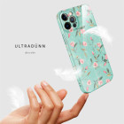 ONEFLOW Flower Cover iPhone 12 Pro Blumen Muster – Produktbild 5