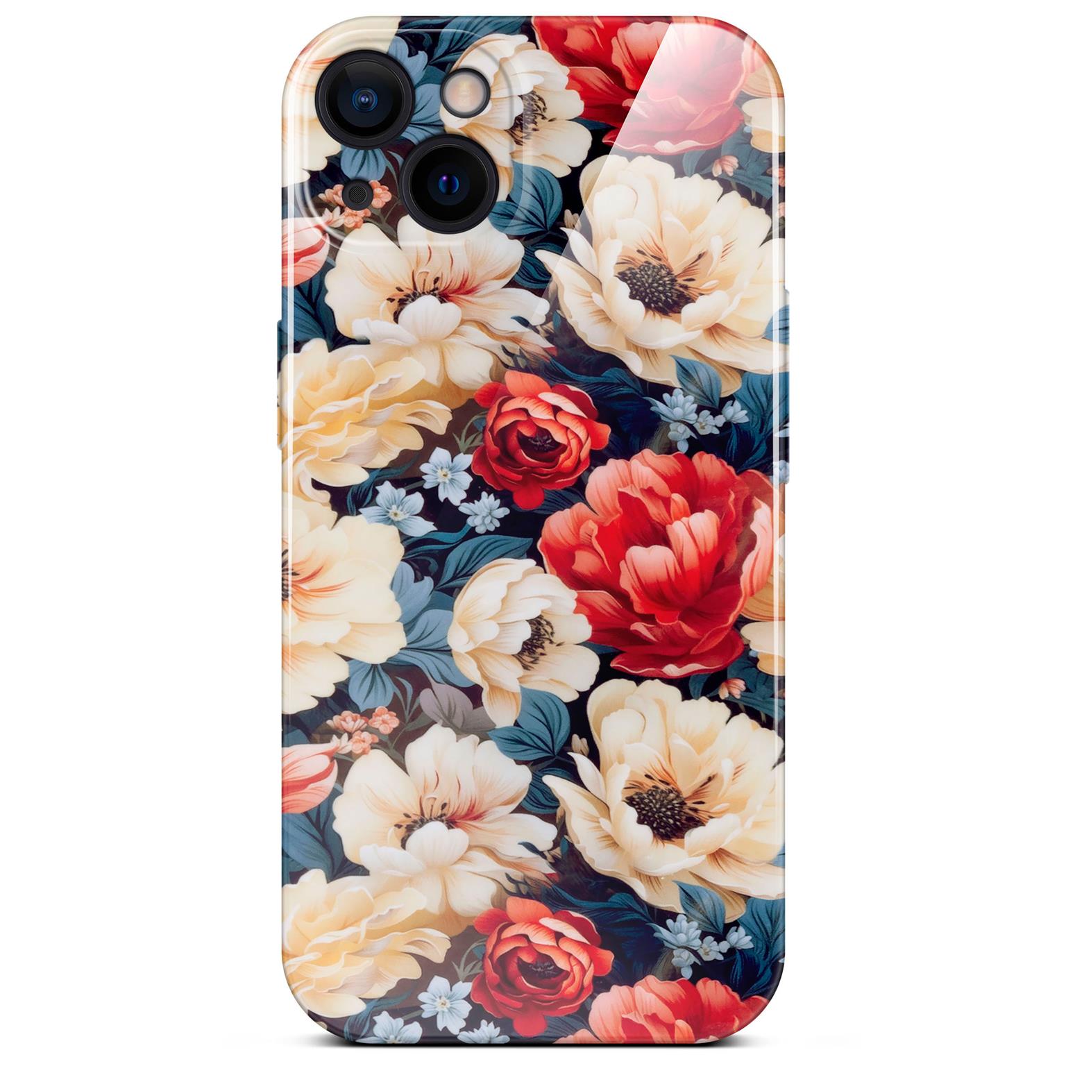 ONEFLOW Flower Cover iPhone 13 Blumen Muster – Weiteres Produktbild 1 ONEFLOW Flower Cover iPhone 13 Blumen Muster – Weiteres Produktbild 1
