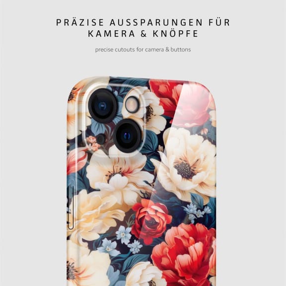 ONEFLOW Flower Cover iPhone 13 Blumen Muster – Weiteres Produktbild 7 ONEFLOW Flower Cover iPhone 13 Blumen Muster – Weiteres Produktbild 7