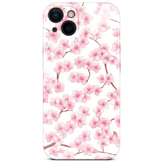 ONEFLOW Flower Cover iPhone 13 Blumen Muster – Sakura Breeze ONEFLOW Flower Cover iPhone 13 Blumen Muster – Sakura Breeze