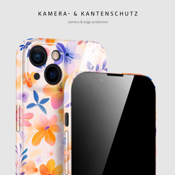 ONEFLOW Flower Cover iPhone 13 Blumen Muster – Weiteres Produktbild 2 ONEFLOW Flower Cover iPhone 13 Blumen Muster – Weiteres Produktbild 2