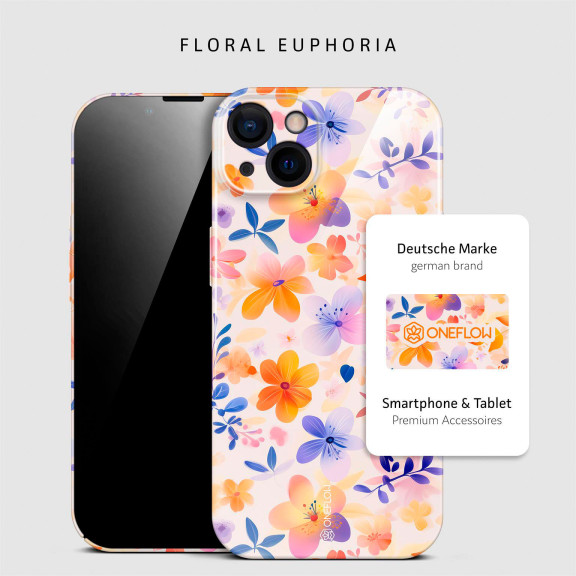 ONEFLOW Flower Cover iPhone 13 Blumen Muster – Weiteres Produktbild 4