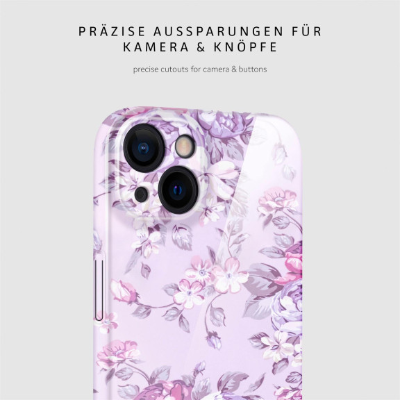 ONEFLOW Flower Cover iPhone 13 Blumen Muster – Weiteres Produktbild 7