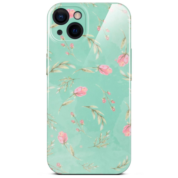 ONEFLOW Flower Cover iPhone 13 Blumen Muster – Weiteres Produktbild 1 ONEFLOW Flower Cover iPhone 13 Blumen Muster – Weiteres Produktbild 1