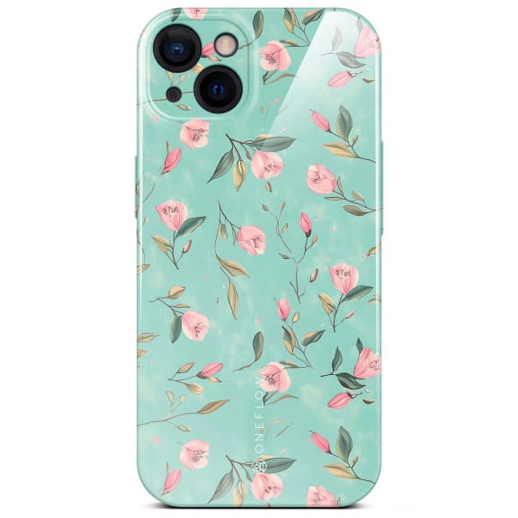 ONEFLOW Flower Cover iPhone 13 Blumen Muster – Weiteres Produktbild 1 ONEFLOW Flower Cover iPhone 13 Blumen Muster – Weiteres Produktbild 1