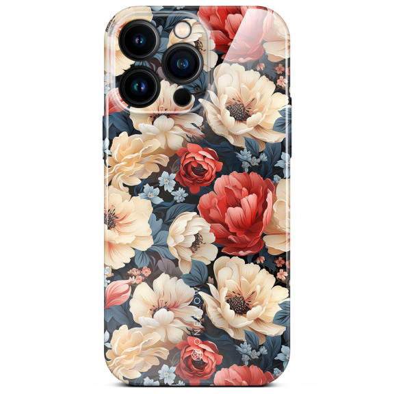 ONEFLOW Flower Cover iPhone 14 Pro Max Blumen Muster – Weiteres Produktbild 1 ONEFLOW Flower Cover iPhone 14 Pro Max Blumen Muster – Weiteres Produktbild 1