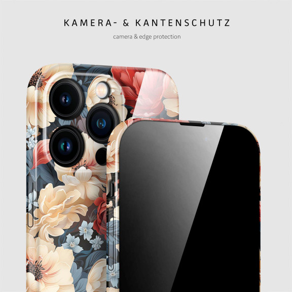 ONEFLOW Flower Cover iPhone 14 Pro Max Blumen Muster – Weiteres Produktbild 2 ONEFLOW Flower Cover iPhone 14 Pro Max Blumen Muster – Weiteres Produktbild 2