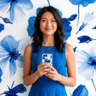 ONEFLOW Flower Cover iPhone 14 Pro Max Blumen Muster – Produktbild 3