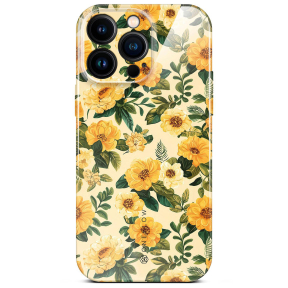 ONEFLOW Flower Cover iPhone 14 Pro Max Blumen Muster – Weiteres Produktbild 1 ONEFLOW Flower Cover iPhone 14 Pro Max Blumen Muster – Weiteres Produktbild 1