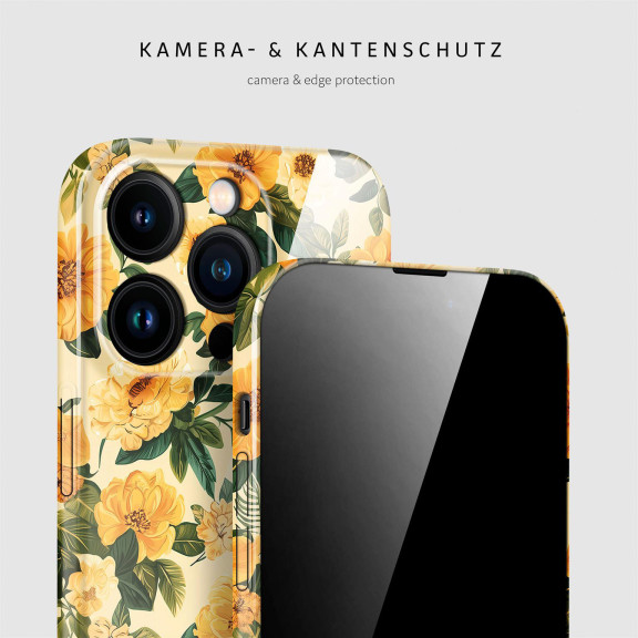 ONEFLOW Flower Cover iPhone 14 Pro Max Blumen Muster – Weiteres Produktbild 2 ONEFLOW Flower Cover iPhone 14 Pro Max Blumen Muster – Weiteres Produktbild 2
