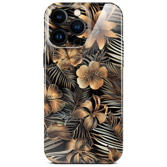 ONEFLOW ONEFLOW Flower Cover iPhone 14 Pro Max Blumen Muster – Exotic Glow