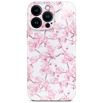 ONEFLOW Flower Cover iPhone 14 Pro Max Blumen Muster – Sakura Breeze ONEFLOW Flower Cover iPhone 14 Pro Max Blumen Muster – Sakura Breeze