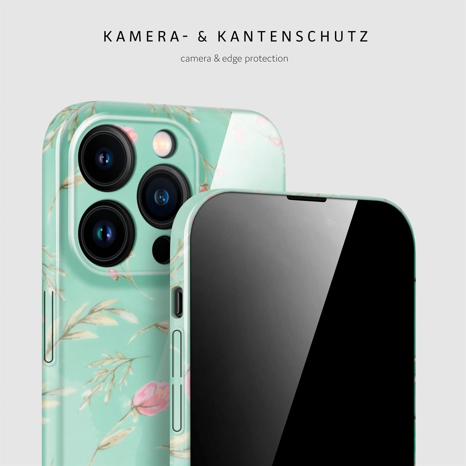 ONEFLOW Flower Cover iPhone 14 Pro Max Blumen Muster – Weiteres Produktbild 2 ONEFLOW Flower Cover iPhone 14 Pro Max Blumen Muster – Weiteres Produktbild 2