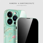 ONEFLOW Flower Cover iPhone 14 Pro Max Blumen Muster – Weiteres Produktbild 2