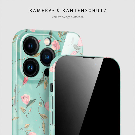 ONEFLOW Flower Cover iPhone 14 Pro Max Blumen Muster – Weiteres Produktbild 2 ONEFLOW Flower Cover iPhone 14 Pro Max Blumen Muster – Weiteres Produktbild 2