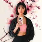 ONEFLOW Flower Cover iPhone 14 Pro Max Blumen Muster – Weiteres Produktbild 3