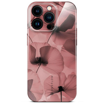 ONEFLOW Flower Cover iPhone 14 Pro Blumen Muster – Crimson Whisper ONEFLOW Flower Cover iPhone 14 Pro Blumen Muster – Crimson Whisper
