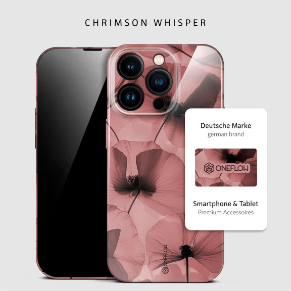 ONEFLOW Flower Cover iPhone 14 Pro Blumen Muster – Weiteres Produktbild 4