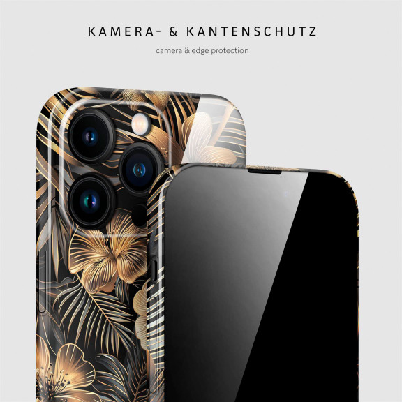 ONEFLOW Flower Cover iPhone 14 Pro Blumen Muster – Weiteres Produktbild 2