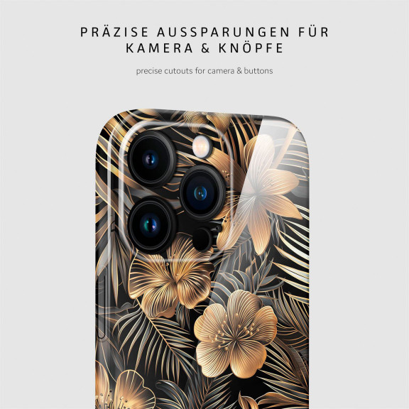 ONEFLOW Flower Cover iPhone 14 Pro Blumen Muster – Weiteres Produktbild 7