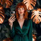 ONEFLOW Flower Cover iPhone 14 Pro Blumen Muster – Weiteres Produktbild 3