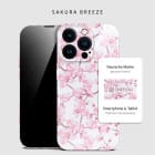 ONEFLOW Flower Cover iPhone 14 Pro Blumen Muster – Weiteres Produktbild 4