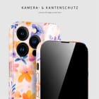 ONEFLOW Flower Cover iPhone 14 Pro Blumen Muster – Weiteres Produktbild 2