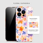 ONEFLOW Flower Cover iPhone 14 Pro Blumen Muster – Weiteres Produktbild 4