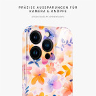 ONEFLOW Flower Cover iPhone 14 Pro Blumen Muster – Produktbild 7