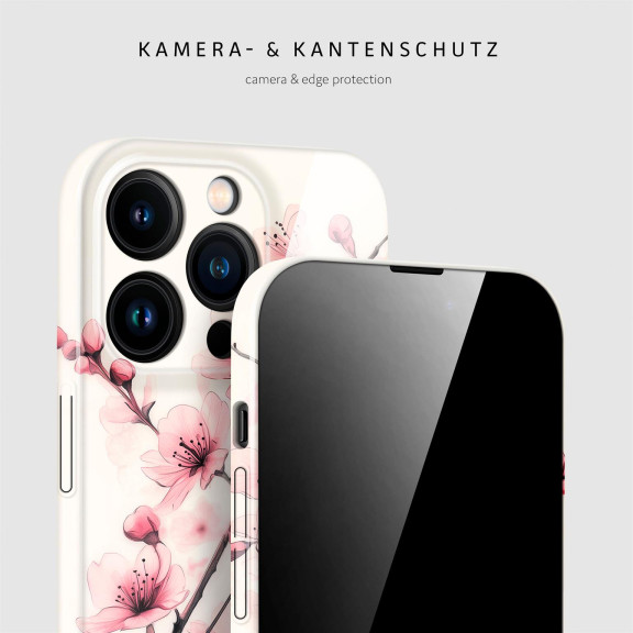 ONEFLOW Flower Cover iPhone 14 Pro Blumen Muster – Weiteres Produktbild 2