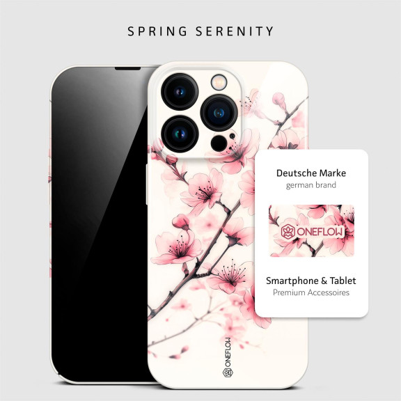 ONEFLOW Flower Cover iPhone 14 Pro Blumen Muster – Weiteres Produktbild 4