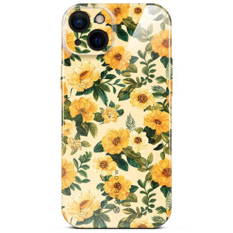 ONEFLOW Flower Cover iPhone 14 Blumen Muster – Sunny Melody ONEFLOW Flower Cover iPhone 14 Blumen Muster – Sunny Melody