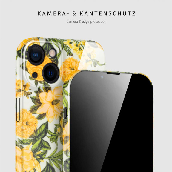 ONEFLOW Flower Cover iPhone 14 Blumen Muster – Weiteres Produktbild 2