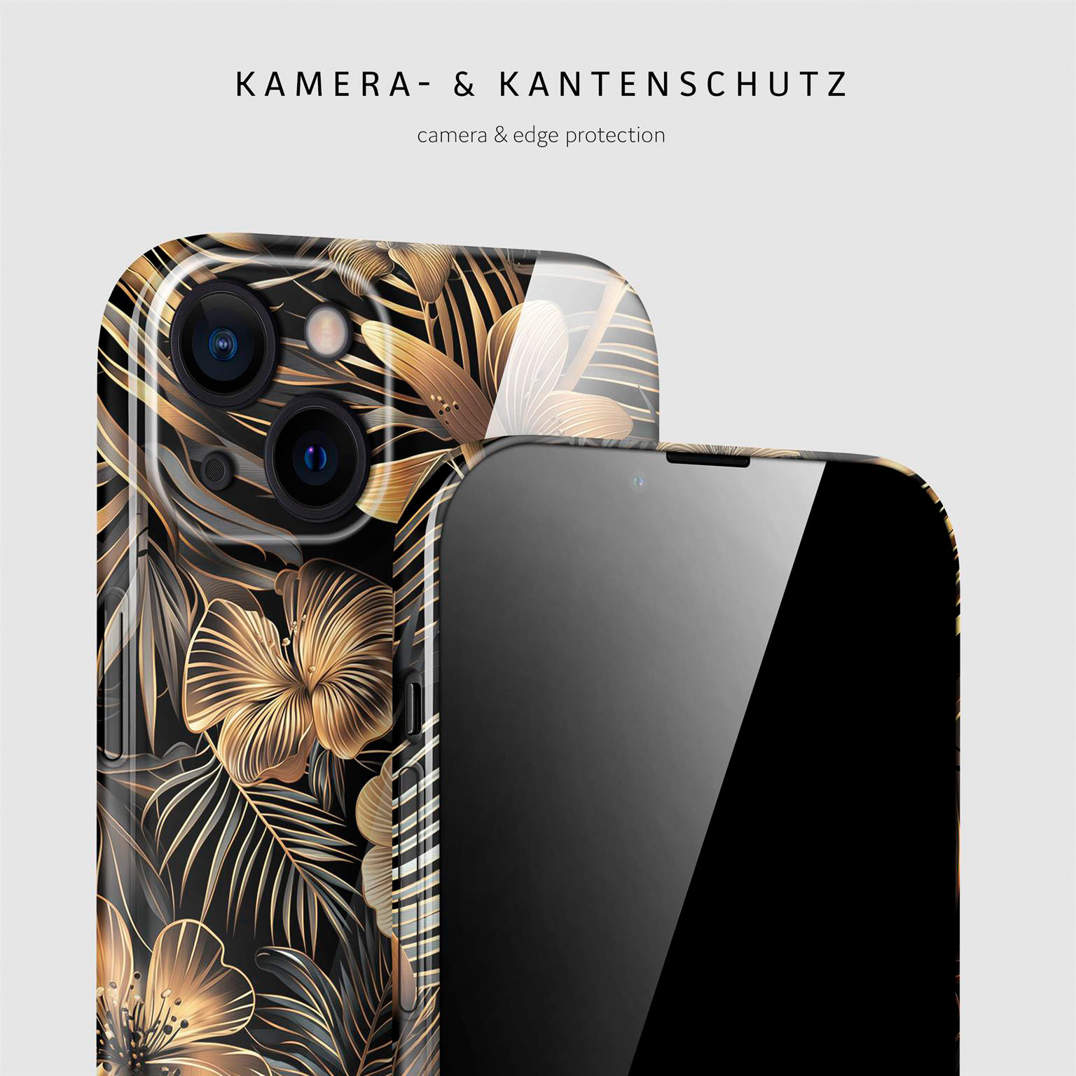 ONEFLOW Flower Cover iPhone 14 Blumen Muster – Weiteres Produktbild 2