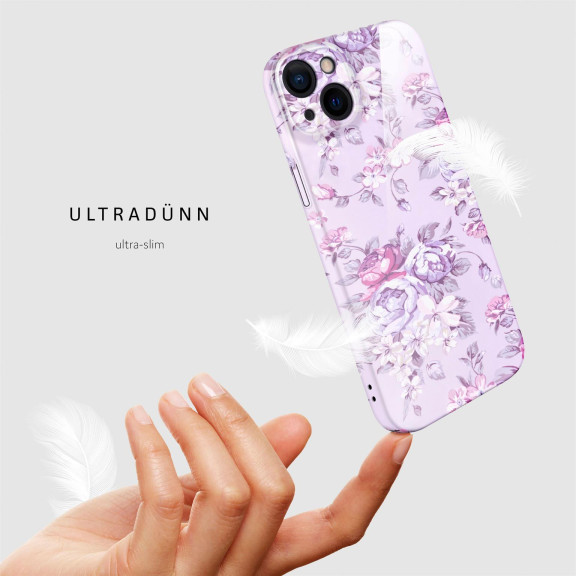 ONEFLOW Flower Cover iPhone 14 Blumen Muster – Weiteres Produktbild 5 ONEFLOW Flower Cover iPhone 14 Blumen Muster – Weiteres Produktbild 5