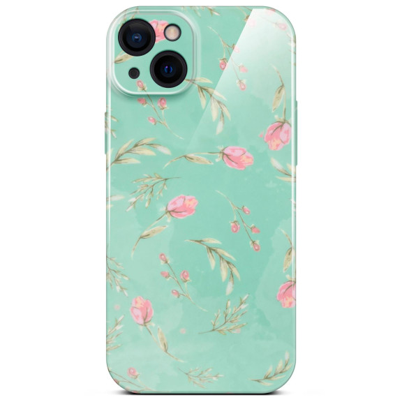 ONEFLOW Flower Cover iPhone 14 Blumen Muster – Weiteres Produktbild 1