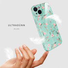 ONEFLOW Flower Cover iPhone 14 Blumen Muster – Produktbild 5