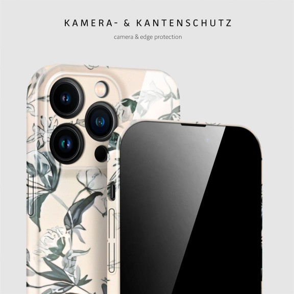 ONEFLOW Flower Cover iPhone 15 Pro Max Blumen Muster – Weiteres Produktbild 2 ONEFLOW Flower Cover iPhone 15 Pro Max Blumen Muster – Weiteres Produktbild 2