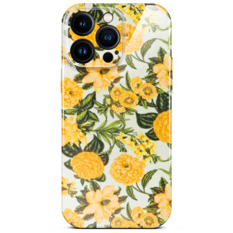 ONEFLOW Flower Cover iPhone 15 Pro Max Blumen Muster – Sunny Melody ONEFLOW Flower Cover iPhone 15 Pro Max Blumen Muster – Sunny Melody